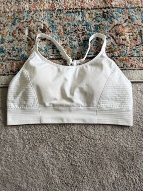 NWOT- Marika White Racerback Sports Bra